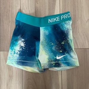 Galaxy Nike Pro Shorts